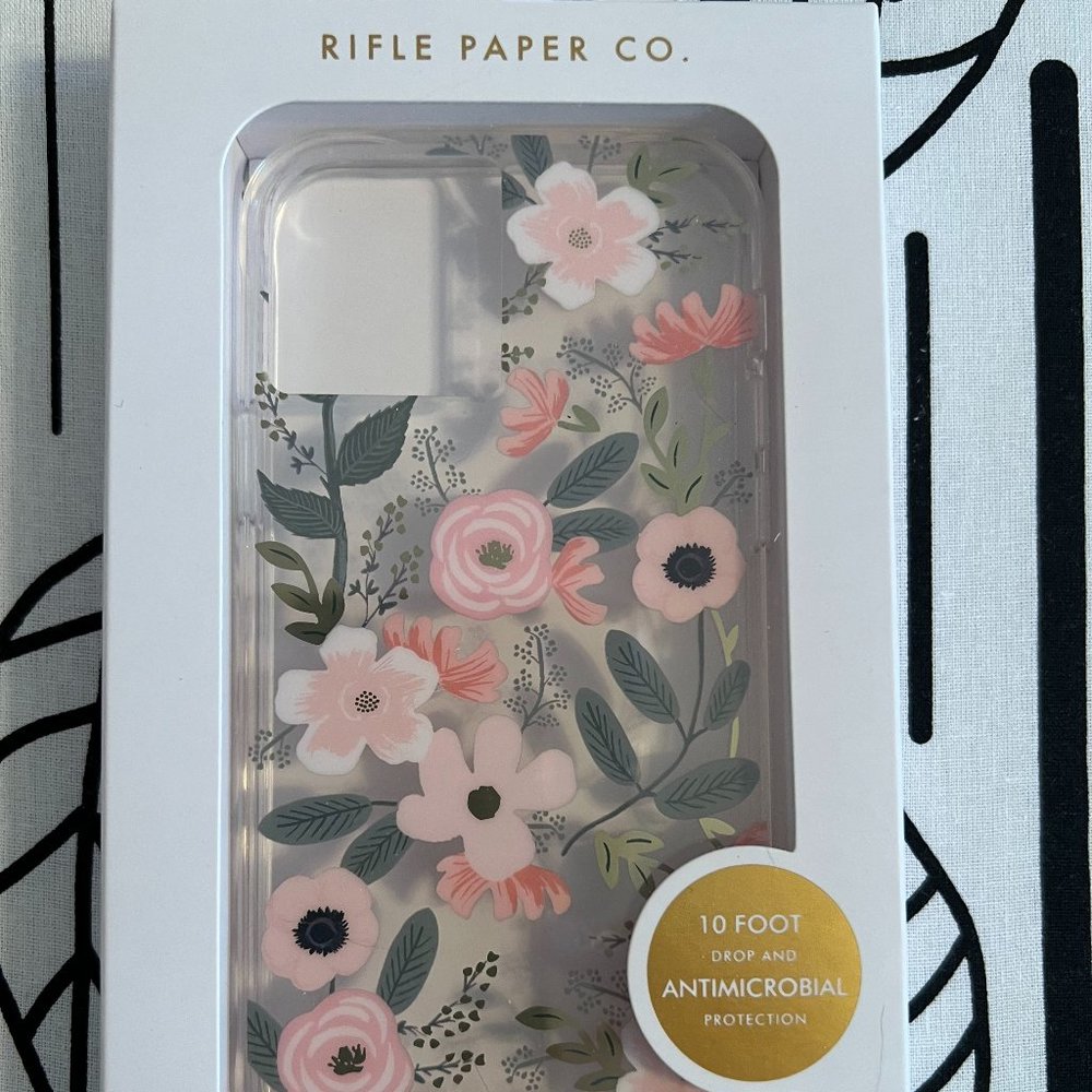 Rifle Paper Company Floral iPhone 12/12 Pro Phone Case - New in Box